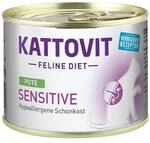 Kattovit Feline Diet Sensitive Pute 12x185g