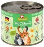 GranataPet Katze - Delicatessen Dose Kitten Gefl&uuml;gel 6x200g