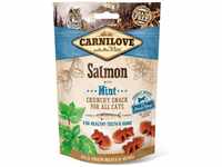Carnilove Cat - Crunchy Snack - Salmon with Mint 50g