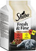 Sheba Fresh & Fine in Sauce mit Rind & Huhn 6x50g
