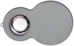 Catit Silikonmatte Erdnuss 46x29cm grau