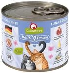 GranataPet Katze - Delicatessen Dose Thunfisch und Ente 6x200g
