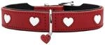 Hunter Halsband Love rot/schwarz 55/M