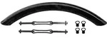 Ortlieb Quick Rack Mudguard 38 mm - black