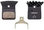 Shimano Scheibenbremsbelag L05A Resin mit K&uuml;hlrippen - black