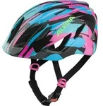 Alpina Pico Flash Youth 50-55 - neon-blue pink gloss