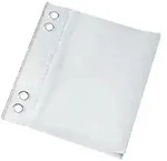 Veloflex Heftstreifen Heftfix Transparent PVC 100 x 60 mm 50 St&uuml;ck