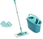 LEIFHEIT Wischmopp-Starterkit Innenbereich T&uuml;rkis 46 (B) x 26,5 (T) x 31,5 (H)...