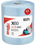 WYPALL X60 Reinigungstuch Gerollt Blau 1-lagig 8371 500 Blatt 6562408