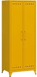 Bisley Fern Garderobenschrank Metall 700 x 510 x 1.800 mm Sonnenblumengelb...