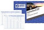AVERY Zweckform Fahrtenbuch DIN A6 200 Seiten 222-5 5 St&uuml;ck 1143859