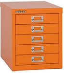 Bisley Schubladenschrank 5 Sch&uuml;be 279 x 380 x 325 mm 1161532