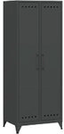 Bisley Fern Garderobenschrank Metall 700 x 510 x 1.800 mm Anthrazit 1178264