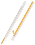 DURABLE SCANFIX Tr&auml;geretiketten zum Ankleben 803919 100 (B) x 4 (H) cm 25 St&uuml;ck