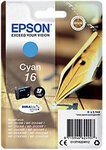 Epson 16 Original Tintenpatrone C13T16224012 Cyan 7932505