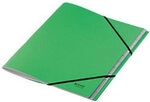 Leitz Recycle Ordnungsmappe DIN A4 Blanko Karton 12-teilig Gr&uuml;n 39150055 24,7 (B) x
