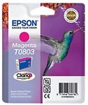 Epson T0803 Original Tintenpatrone C13T08034011 Magenta