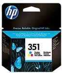 HP 351 Original Tintenpatrone CB337EE Cyan, Magenta, Gelb