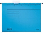 Leitz Alpha H&auml;ngemappen DIN A4 V-Boden Blau Blauer Engel UZ14b (Recyclingpapier