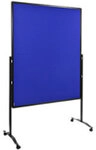 Legamaster PREMIUM PLUS Filz Pinnwand Freistehend 126 (B) x 58 (T) x 196 (H) cm