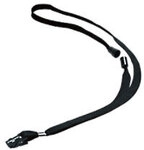 DURABLE Textilband Clip 6,5 x 44 cm Schwarz 10 St&uuml;ck D8119-SZ