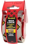 Scotch Box Lock Verpackungsklebeband mit Abroller Transparent Sehr Stark 48 (B) mm x