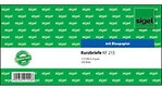 Sigel Kurzmitteilung DL Liniert 100 Seiten KF213 100 Blatt