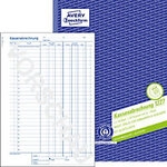 AVERY Zweckform Kassenr&auml;umung 1227 DIN A4 Perforiert N/A 100 Blatt 1222206