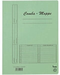 Bene Dreifl&uuml;gelmappe Comba DIN A4 Gr&uuml;n Manilakarton 111000-GN