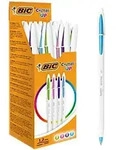 BIC Cristal Up Kugelschreiber Farbig sortiert Mittel 0,35 mm 20 St&uuml;ck