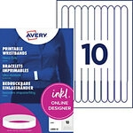 Avery Zweckform L4000-10, Einlassb&auml;nder, 265 x 18 mm, Wei&szlig; 1136369