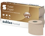 Satino PureSoft Toilettenpapier 2-lagig 66540 8 Rollen &agrave; 250 Blatt 1276604