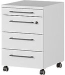 GERMANIA Rollcontainer 4239-69 Hellgrau 420 x 490 x 610 mm 1052927
