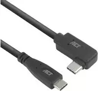 ACT USB-C-Kabel 3 m gerade auf links/rechts abgewinkelt USB 3.0 10 Gbit/s 60 W
