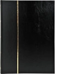 Exacompta Briefmarkenalbum Gebunden 22,5 x 30,5 cm Schwarz 48 Seitzen 1048913
