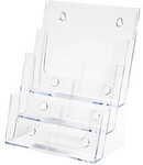 Deflecto Prospektst&auml;nder DIN A4 24,5 (B) x 16 (T) x 32,2 (H) cm Transparent 1266716