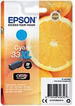 Epson 33XL Original Tintenpatrone C13T33624012 Cyan 1715364