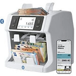 Safescan Banknotenz&auml;hler mit F&auml;lschungserkennung Grau 1286921
