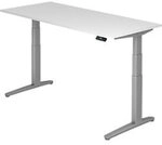 Hammerbacher XBHM VXBHM Elektrisch H&ouml;henverstellbar Sitz-Stehschreibtisch Rechteckig