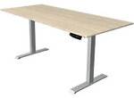 Kerkmann Move 1 Sitz-Stehschreibtisch Rechteckig Ahorn T-Fu&szlig; 1.800 (B) x 800 (T) x