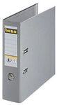 Bene No.1 Power Ordner Breit DIN A4 80 mm Grau 2 Ringe 291400GR Kunststoff Matt