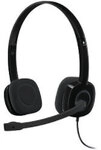 Logitech Verkabelt Kopfh&ouml;rer Kopfb&uuml;gel 3.5 mm Jack Mit Mikrofon Stereo H151 Schwarz