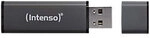 Intenso USB 2.0 USB-Stick Aluminiumlinie 16 GB Anthrazit