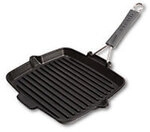 Staub Grillpfanne induktion quadratisch 24x24cm schwarz 1124859