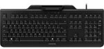 CHERRY JK-A0100GB-2 Kabelgebundene Tastatur ohne Bluetooth Schwarz F&uuml;r Linksh&auml;nder