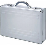 ALUMAXX Aktenkoffer KRONOS 17 " Aluminium Silber 46 x 12 x 34,5 cm 1031454