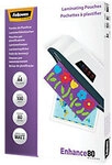 Fellowes Enhance Laminierfolien DIN A4 Matt 80 Mikron (2 x 80) Transparent 100 St&uuml;ck