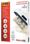 Fellowes Laminierfolien 53074 Transparent DIN A4 125 Mikron (2 x 125) 21,6 x 30,3 cm