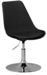 AMSTYLE Besucherstuhl Kunststoff Modern Schwarz SPM2.004 1274254