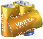VARTA Batterien 4120 D LR20 Alkaline 1,5 V 4 St&uuml;ck 1289255